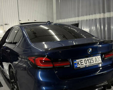 Синий БМВ 5 Серия, объемом двигателя 3 л и пробегом 118 тыс. км за 35000 $, фото 1 на Automoto.ua