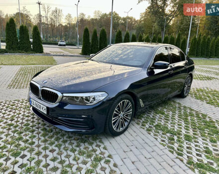 Синій БМВ 5 Серія, об'ємом двигуна 2 л та пробігом 105 тис. км за 27000 $, фото 5 на Automoto.ua