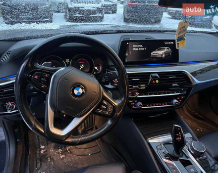 Синій БМВ 5 Серія, об'ємом двигуна 3 л та пробігом 98 тис. км за 33999 $, фото 6 на Automoto.ua