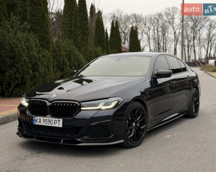 Синий БМВ 5 Серия, объемом двигателя 3 л и пробегом 120 тыс. км за 36000 $, фото 3 на Automoto.ua