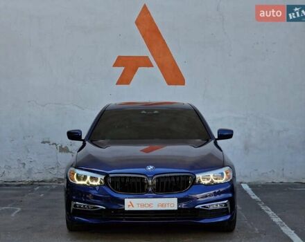 Синий БМВ 5 Серия, объемом двигателя 2 л и пробегом 202 тыс. км за 24490 $, фото 1 на Automoto.ua