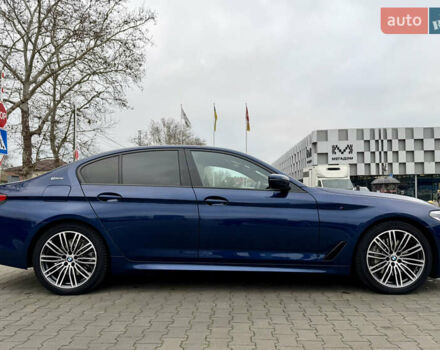 Синий БМВ 5 Серия, объемом двигателя 2 л и пробегом 97 тыс. км за 30000 $, фото 7 на Automoto.ua