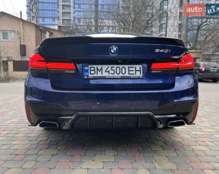 Синий БМВ 5 Серия, объемом двигателя 3 л и пробегом 90 тыс. км за 41999 $, фото 4 на Automoto.ua