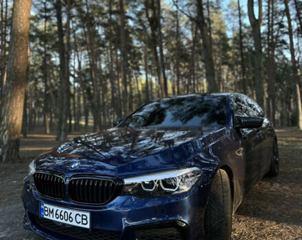 Синій БМВ 5 Серія, об'ємом двигуна 2 л та пробігом 80 тис. км за 28400 $, фото 1 на Automoto.ua