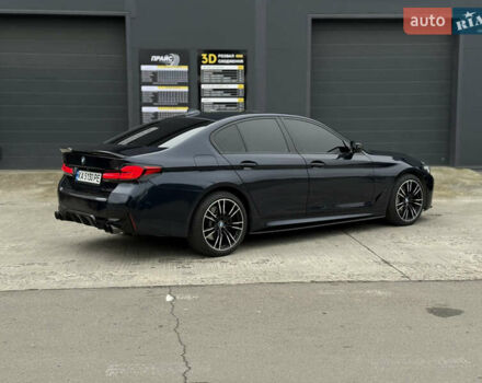 Синий БМВ 5 Серия, объемом двигателя 3 л и пробегом 140 тыс. км за 37500 $, фото 5 на Automoto.ua