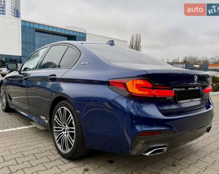 Синий БМВ 5 Серия, объемом двигателя 2 л и пробегом 97 тыс. км за 30000 $, фото 11 на Automoto.ua
