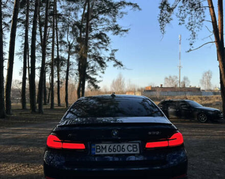 Синій БМВ 5 Серія, об'ємом двигуна 2 л та пробігом 80 тис. км за 28400 $, фото 14 на Automoto.ua