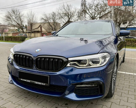 Синий БМВ 5 Серия, объемом двигателя 2 л и пробегом 97 тыс. км за 30000 $, фото 2 на Automoto.ua