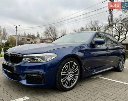 Синий БМВ 5 Серия, объемом двигателя 2 л и пробегом 97 тыс. км за 30000 $, фото 1 на Automoto.ua