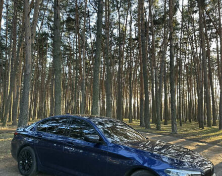 Синій БМВ 5 Серія, об'ємом двигуна 2 л та пробігом 80 тис. км за 28400 $, фото 9 на Automoto.ua