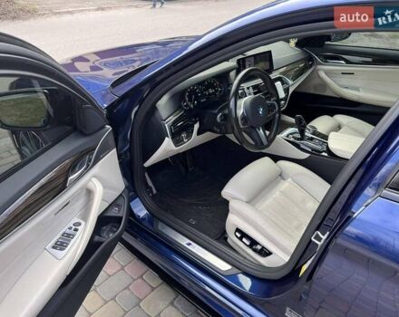 Синий БМВ 5 Серия, объемом двигателя 3 л и пробегом 90 тыс. км за 41999 $, фото 8 на Automoto.ua