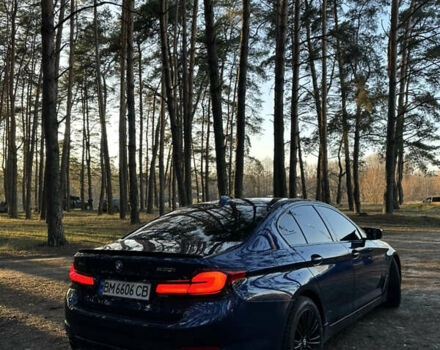 Синій БМВ 5 Серія, об'ємом двигуна 2 л та пробігом 80 тис. км за 28400 $, фото 15 на Automoto.ua