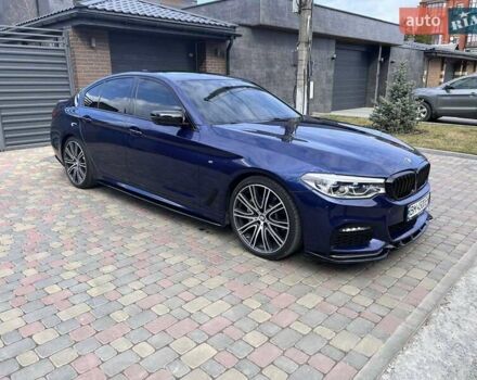 Синий БМВ 5 Серия, объемом двигателя 3 л и пробегом 90 тыс. км за 41999 $, фото 2 на Automoto.ua