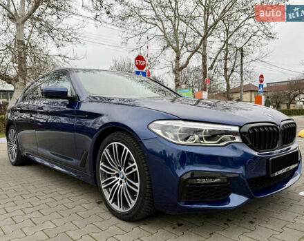 Синий БМВ 5 Серия, объемом двигателя 2 л и пробегом 97 тыс. км за 30000 $, фото 5 на Automoto.ua