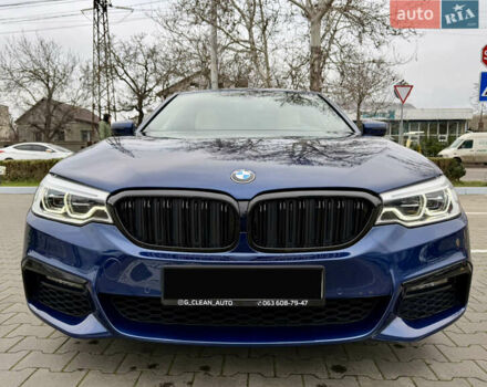 Синий БМВ 5 Серия, объемом двигателя 2 л и пробегом 97 тыс. км за 30000 $, фото 3 на Automoto.ua