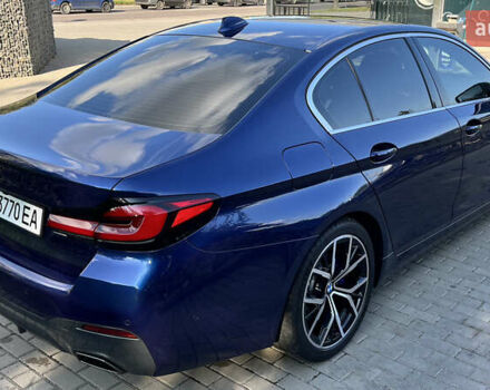 Синий БМВ 5 Серия, объемом двигателя 2 л и пробегом 57 тыс. км за 49950 $, фото 4 на Automoto.ua