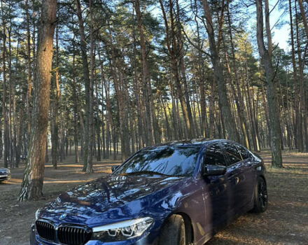 Синій БМВ 5 Серія, об'ємом двигуна 2 л та пробігом 80 тис. км за 28400 $, фото 4 на Automoto.ua