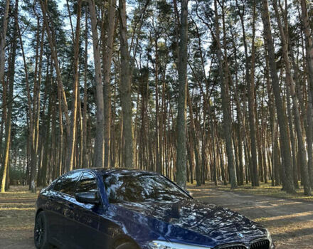 Синій БМВ 5 Серія, об'ємом двигуна 2 л та пробігом 80 тис. км за 28400 $, фото 10 на Automoto.ua