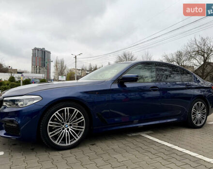Синий БМВ 5 Серия, объемом двигателя 2 л и пробегом 97 тыс. км за 30000 $, фото 14 на Automoto.ua