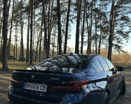 Синій БМВ 5 Серія, об'ємом двигуна 2 л та пробігом 80 тис. км за 28400 $, фото 7 на Automoto.ua