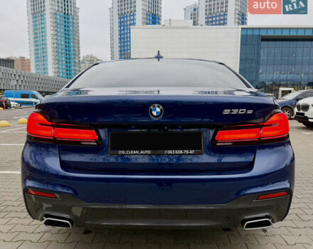 Синий БМВ 5 Серия, объемом двигателя 2 л и пробегом 97 тыс. км за 30000 $, фото 10 на Automoto.ua