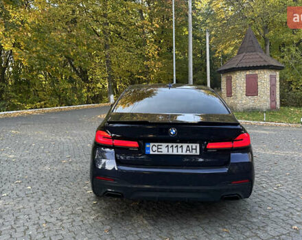 БМВ 5 Серия 2019 в Черновцах на Automoto.ua Синий БМВ 5 Серия, объемом двигателя 3 л и пробегом 137 тыс. км за 42000 $, фото 3 на Automoto.ua