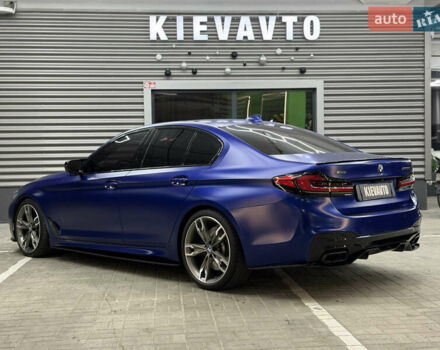 Синий БМВ 5 Серия, объемом двигателя 4.4 л и пробегом 88 тыс. км за 50000 $, фото 5 на Automoto.ua