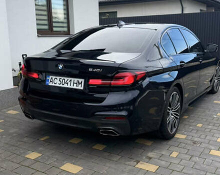 Синій БМВ 5 Серія, об'ємом двигуна 3 л та пробігом 97 тис. км за 45000 $, фото 5 на Automoto.ua