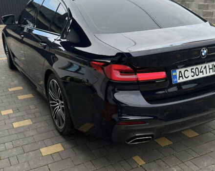 Синій БМВ 5 Серія, об'ємом двигуна 3 л та пробігом 97 тис. км за 45000 $, фото 7 на Automoto.ua