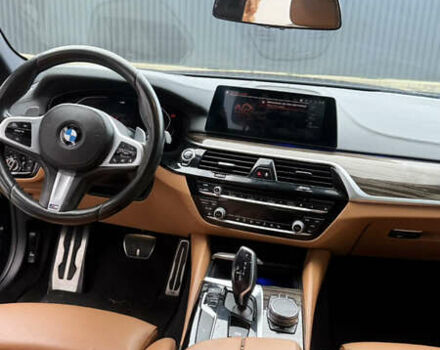 Синій БМВ 5 Серія, об'ємом двигуна 3 л та пробігом 97 тис. км за 45000 $, фото 14 на Automoto.ua