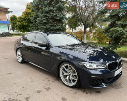 Синий БМВ 5 Серия, объемом двигателя 2 л и пробегом 82 тыс. км за 34000 $, фото 2 на Automoto.ua