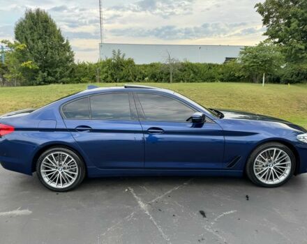 Синий БМВ 5 Серия, объемом двигателя 2 л и пробегом 41 тыс. км за 18900 $, фото 6 на Automoto.ua