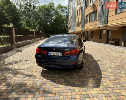 Синий БМВ 5 Серия, объемом двигателя 3 л и пробегом 134 тыс. км за 35900 $, фото 3 на Automoto.ua