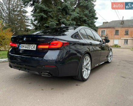 Синий БМВ 5 Серия, объемом двигателя 2 л и пробегом 82 тыс. км за 34000 $, фото 9 на Automoto.ua