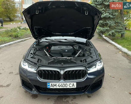Синий БМВ 5 Серия, объемом двигателя 2 л и пробегом 82 тыс. км за 34000 $, фото 14 на Automoto.ua