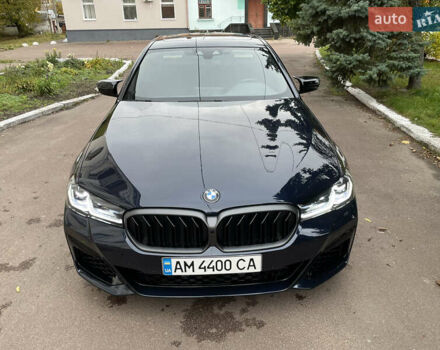 Синий БМВ 5 Серия, объемом двигателя 2 л и пробегом 82 тыс. км за 34000 $, фото 4 на Automoto.ua