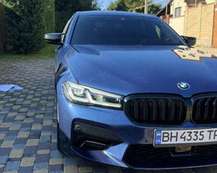 Синий БМВ 5 Серия, объемом двигателя 2 л и пробегом 70 тыс. км за 39900 $, фото 2 на Automoto.ua