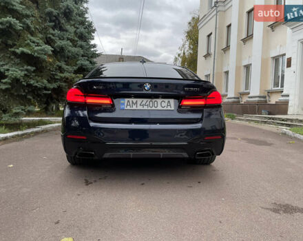 Синий БМВ 5 Серия, объемом двигателя 2 л и пробегом 82 тыс. км за 34000 $, фото 8 на Automoto.ua