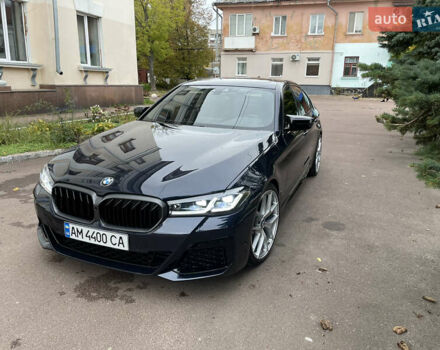 Синий БМВ 5 Серия, объемом двигателя 2 л и пробегом 82 тыс. км за 34000 $, фото 5 на Automoto.ua