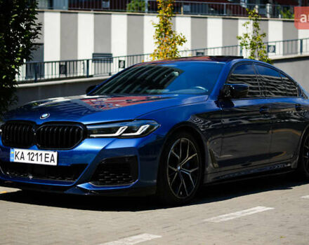 Синий БМВ 5 Серия, объемом двигателя 4.39 л и пробегом 69 тыс. км за 59000 $, фото 1 на Automoto.ua