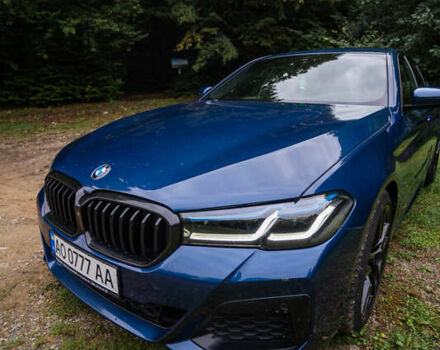 Синій БМВ 5 Серія, об'ємом двигуна 3 л та пробігом 173 тис. км за 55000 $, фото 14 на Automoto.ua