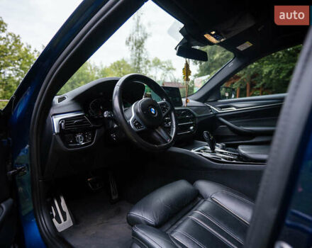 Синій БМВ 5 Серія, об'ємом двигуна 3 л та пробігом 173 тис. км за 55000 $, фото 21 на Automoto.ua