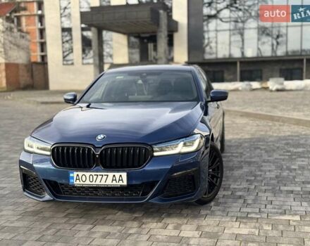 Синий БМВ 5 Серия, объемом двигателя 3 л и пробегом 181 тыс. км за 42500 $, фото 8 на Automoto.ua