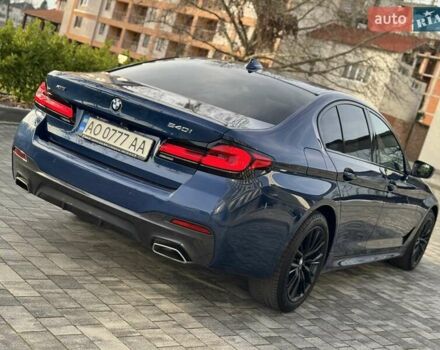 Синий БМВ 5 Серия, объемом двигателя 3 л и пробегом 181 тыс. км за 42500 $, фото 17 на Automoto.ua