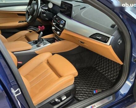 Синий БМВ 5 Серия, объемом двигателя 3 л и пробегом 94 тыс. км за 67900 $, фото 8 на Automoto.ua