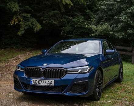 Синій БМВ 5 Серія, об'ємом двигуна 3 л та пробігом 173 тис. км за 55000 $, фото 54 на Automoto.ua