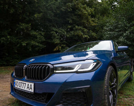 Синій БМВ 5 Серія, об'ємом двигуна 3 л та пробігом 173 тис. км за 55000 $, фото 16 на Automoto.ua