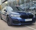 Синий БМВ 5 Серия, объемом двигателя 3 л и пробегом 94 тыс. км за 67900 $, фото 1 на Automoto.ua