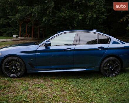 Синій БМВ 5 Серія, об'ємом двигуна 3 л та пробігом 173 тис. км за 55000 $, фото 47 на Automoto.ua
