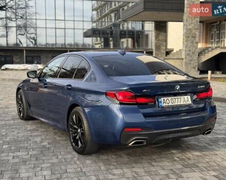 Синий БМВ 5 Серия, объемом двигателя 3 л и пробегом 181 тыс. км за 42500 $, фото 15 на Automoto.ua